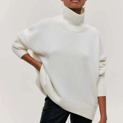 Amandine™ | Oversized rullekravesweater