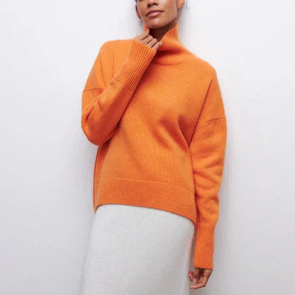 Amandine™ | Oversized rullekravesweater