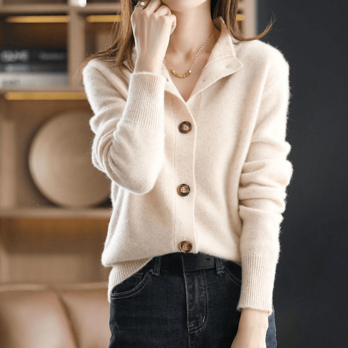 Anny™ | Strikket cardigan i kashmir