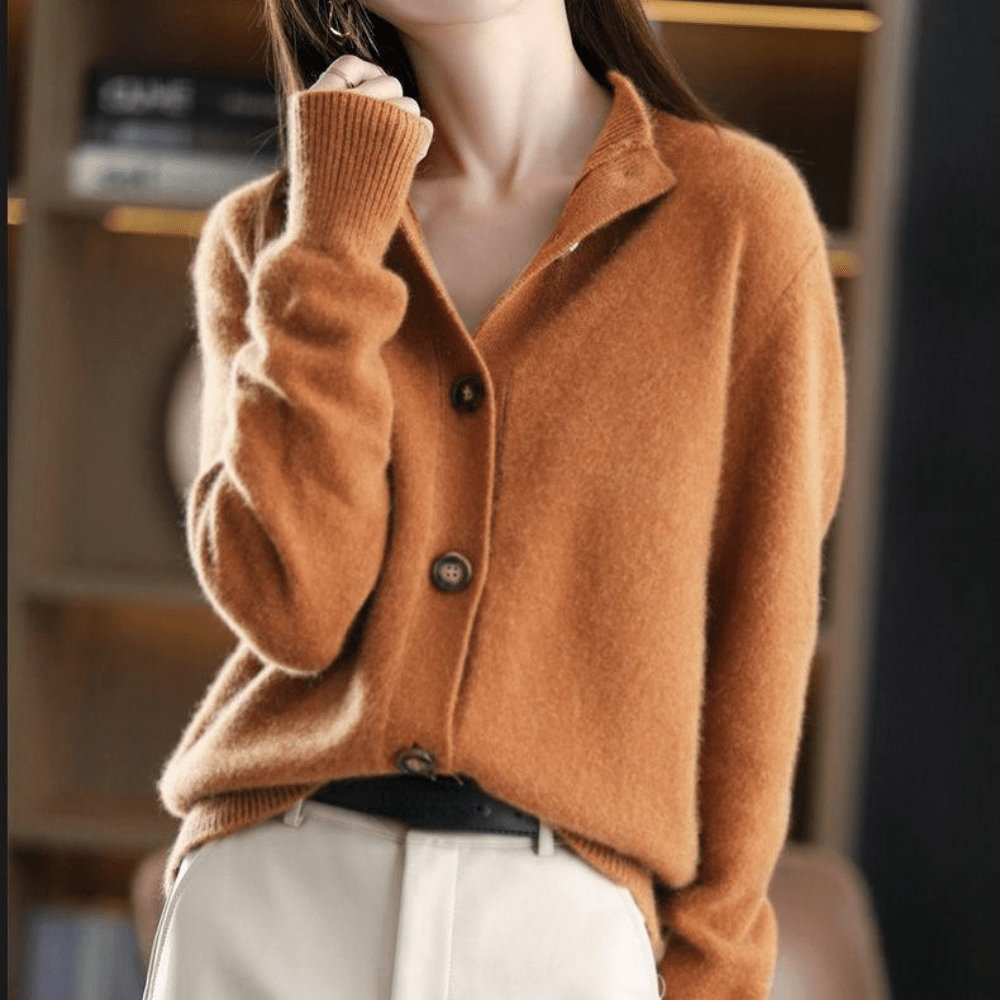 Anny™ | Strikket cardigan i kashmir